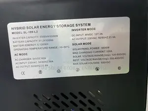 5500w Solar Generator