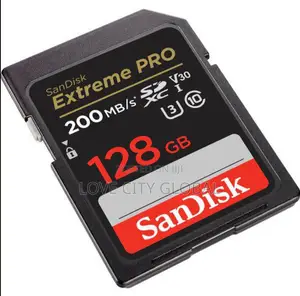 Sandisk 128gb Extreme Pro Uhs-Ii Fast Speed Sd Card