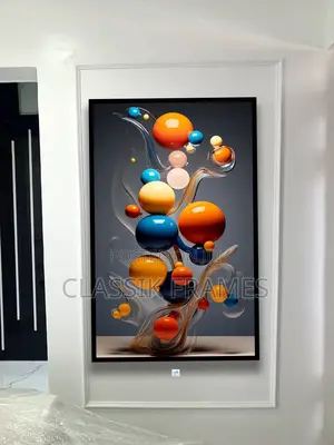 Hd Framed Abstract Digi Painting Wall Art