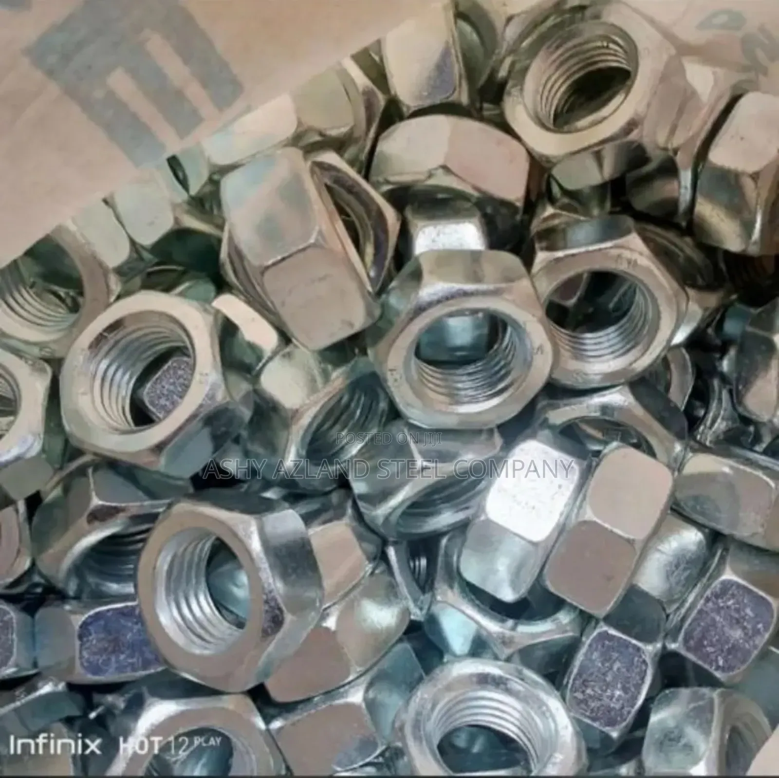 Galvanized Anchor Bolt/ Bolt Nuts, Different Sizes