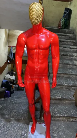 Red Stone Faced Fiber Male Red Colour Mannequin