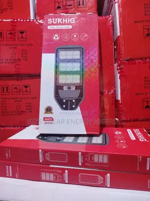 Quality Solar Light Sukhig 600w Come With 2 Years Warranty