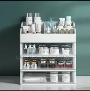 Desktop With Cover Multifunctional Storage Box