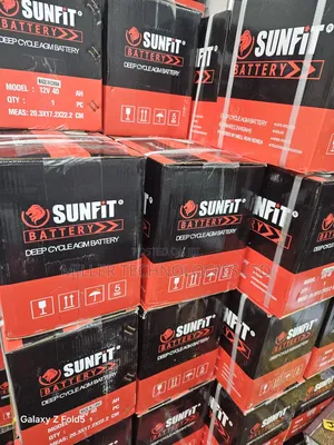 40ah 12v Sunfit Deep Cycle AGM Battery AVAILBLE NOW
