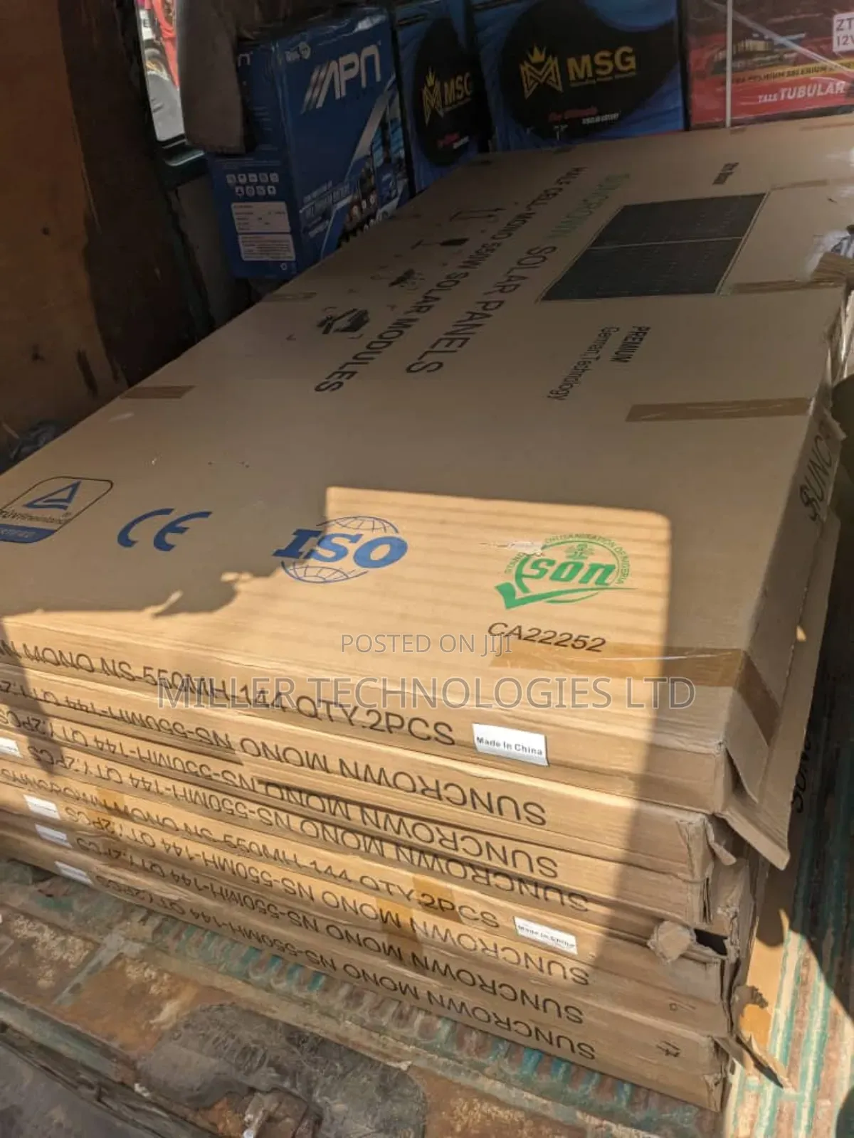 550w New Solar Panel Suncrown