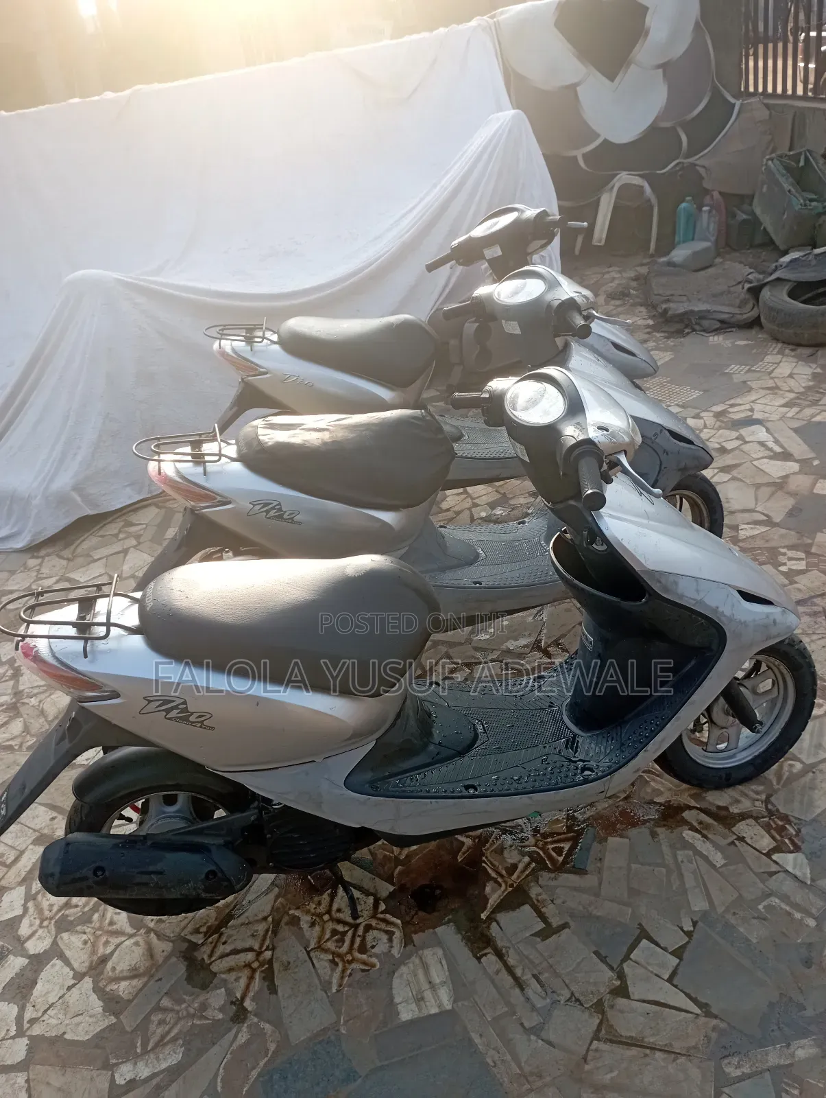 Honda Dio 2015 Silver