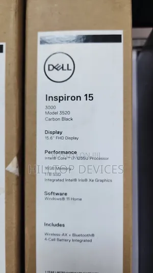 New Laptop Dell Inspiron 15 16GB Intel Core I7 SSD 1T