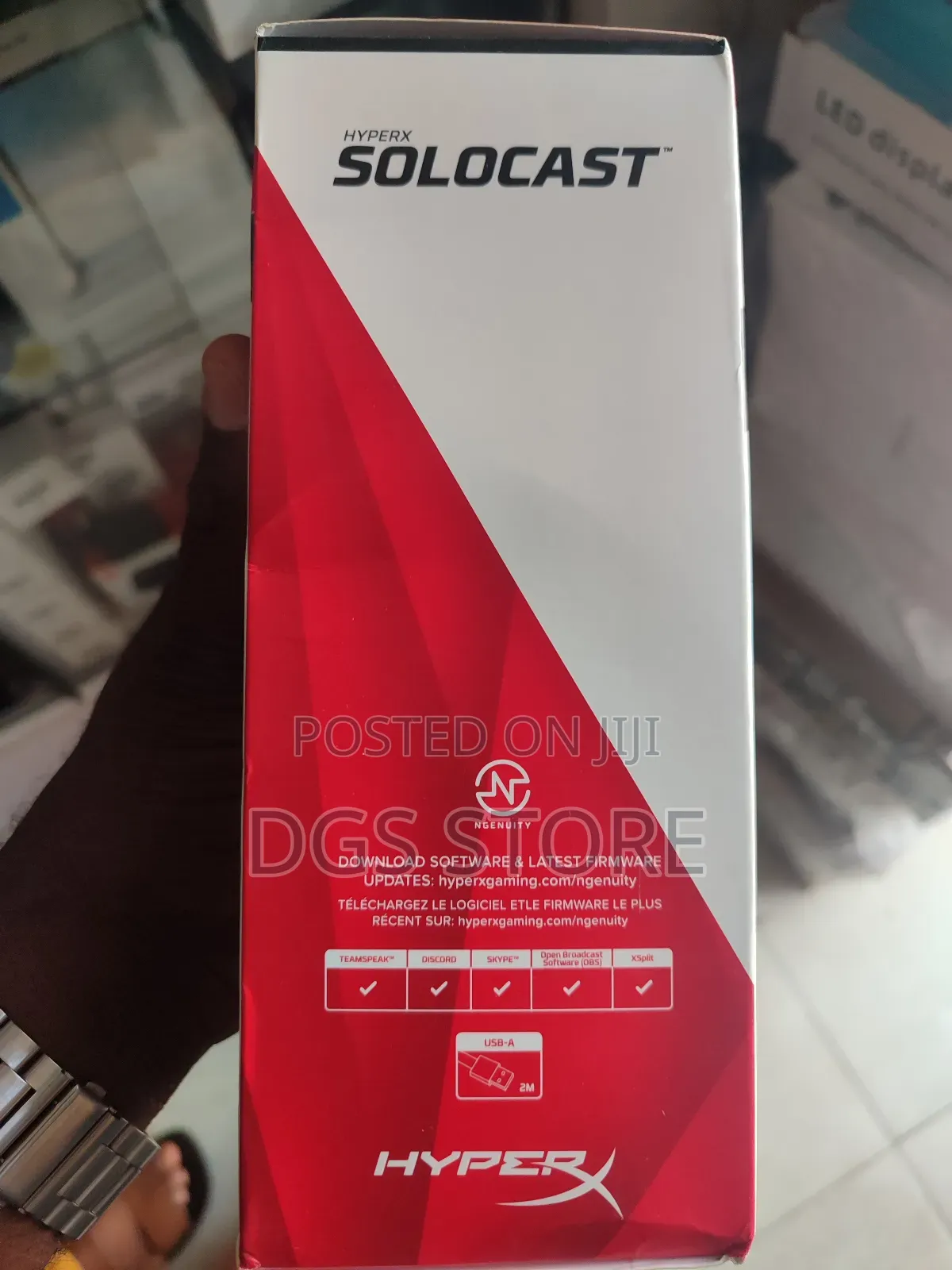 Hyperx Solocast Condenser Gaming Microphone