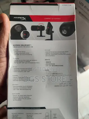 Hyperx Solocast Condenser Gaming Microphone