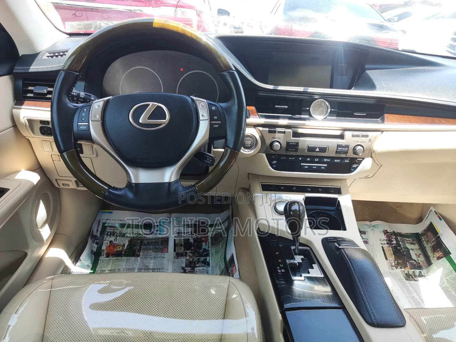 Lexus ES 350 FWD 2014 Red