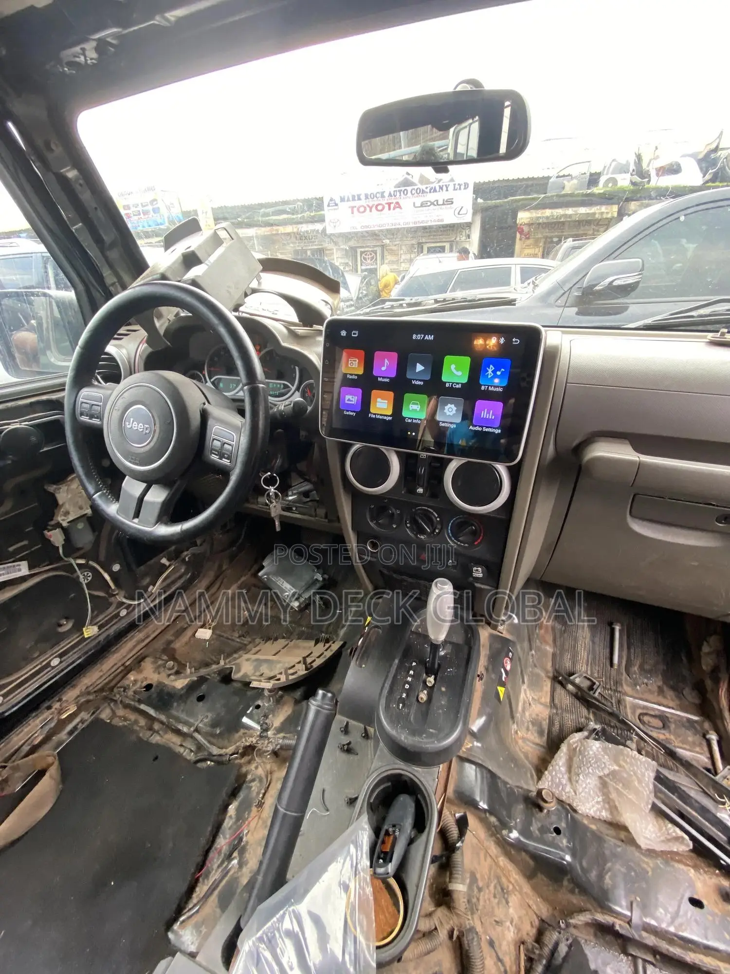 Wrangler Jeep Android Screen
