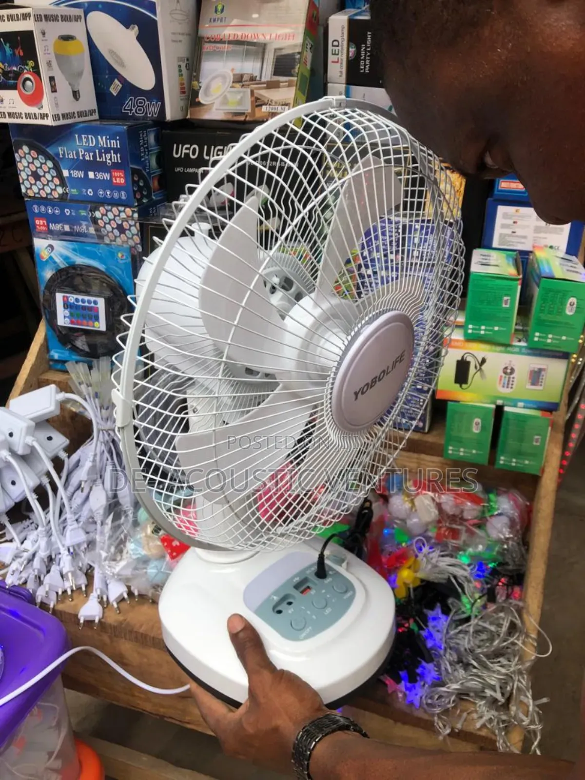 Brand New Rechargeable Fan
