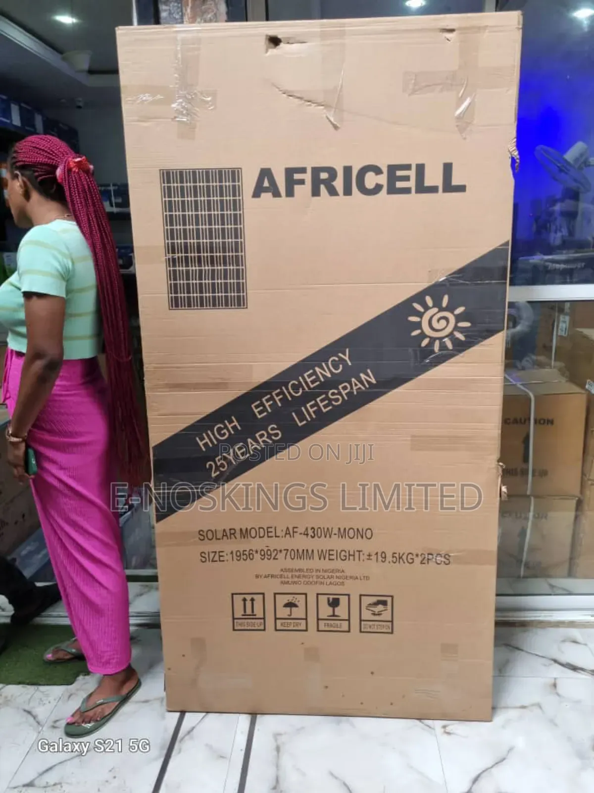 Africel 430watts Mono Panel