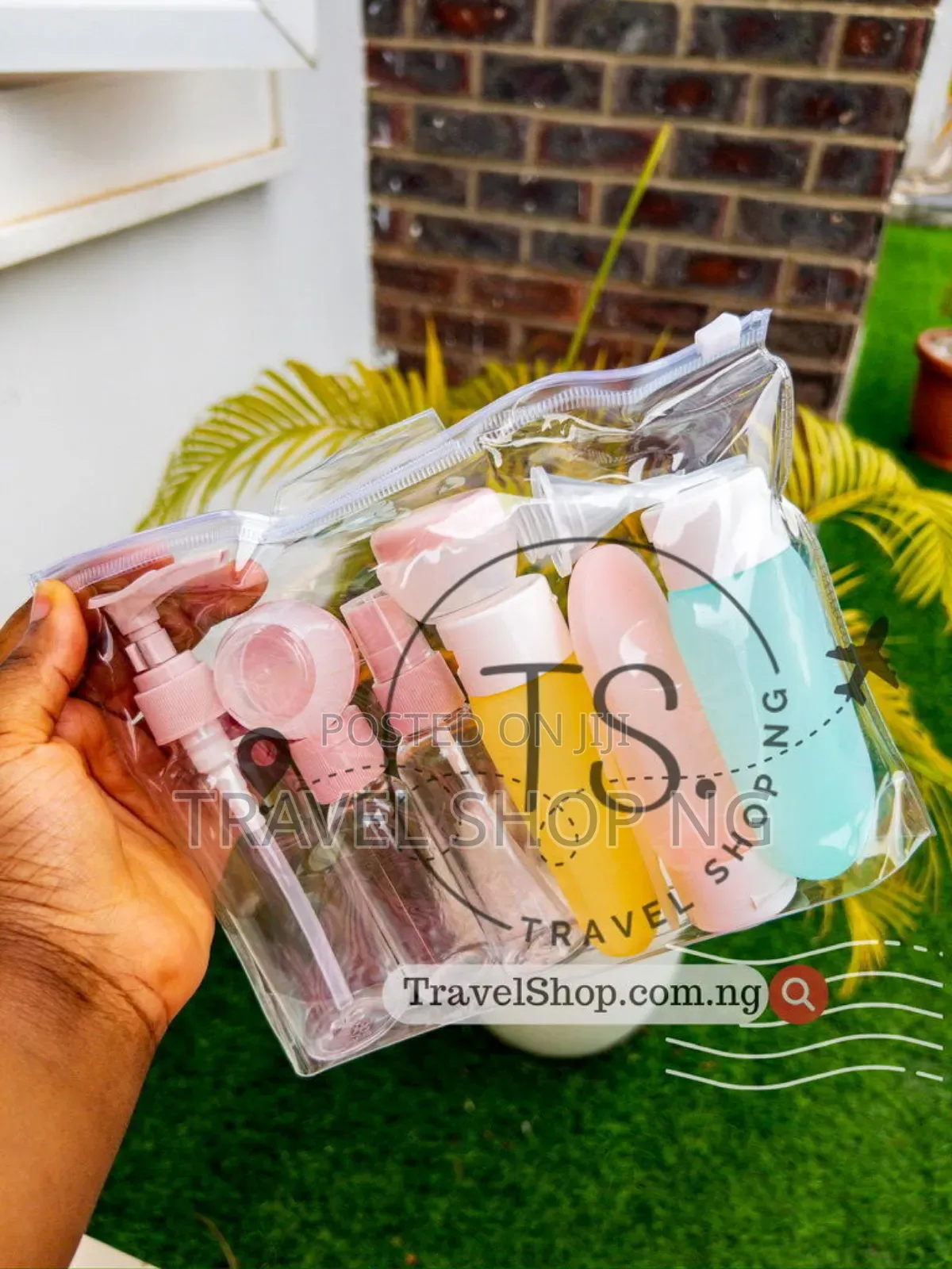 Plastic TSA Approved Travel Containers