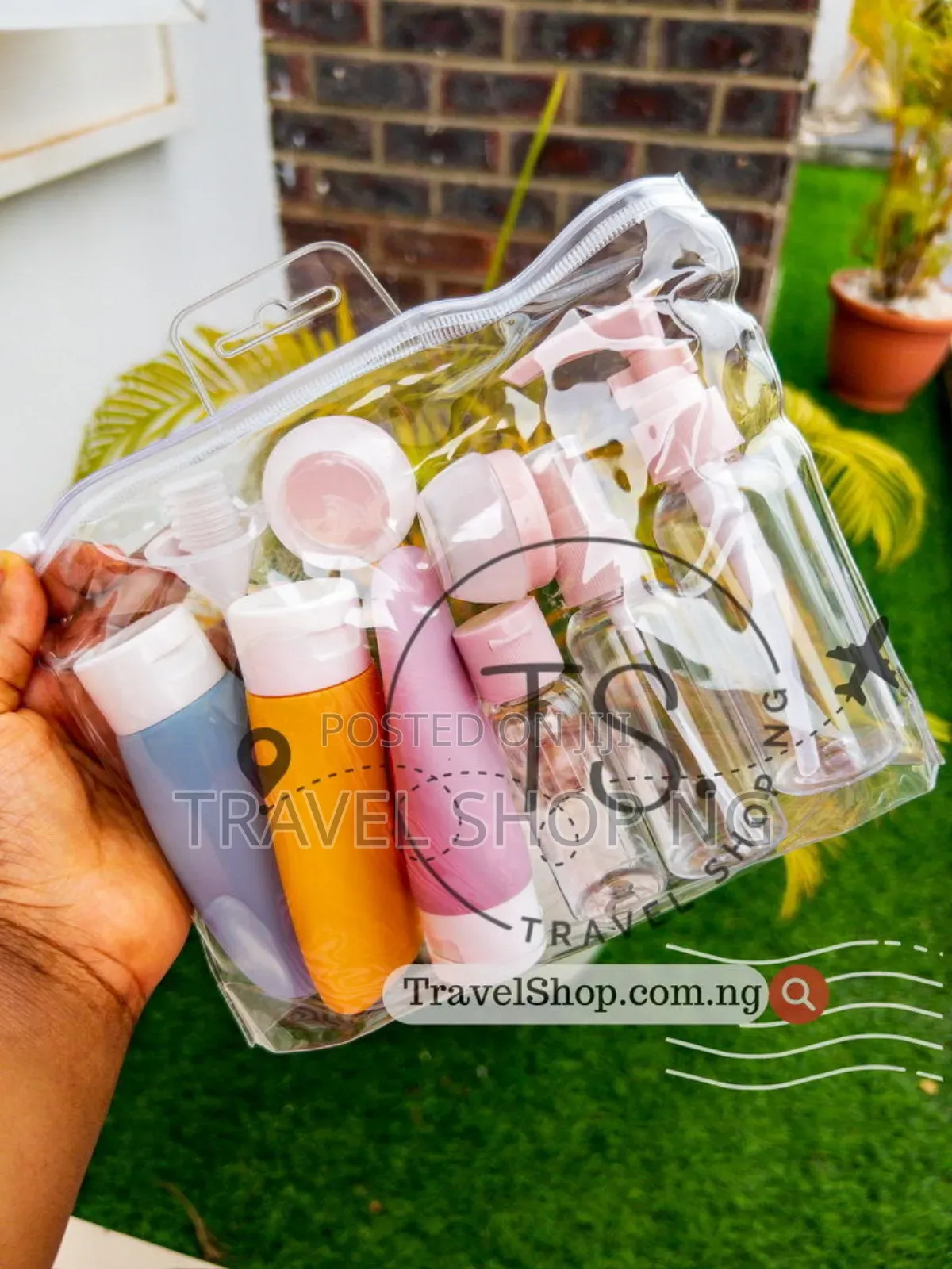 Plastic TSA Approved Travel Containers
