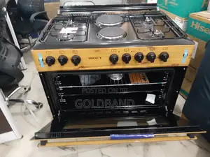 Maxi 60*90 (4+2) Wood Gas Cooker (Perfect Cooking Companion)
