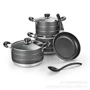8pcs Non Stick Pot