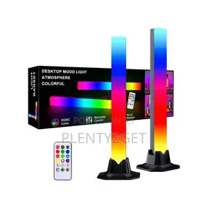 2in1 31CM Height RGB Colorful Desktop Light Bar/Music Light
