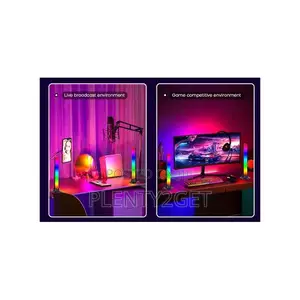 2in1 31CM Height RGB Colorful Desktop Light Bar/Music Light