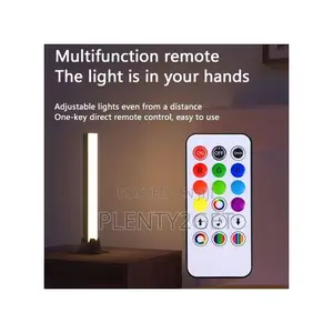 2in1 31CM Height RGB Colorful Desktop Light Bar/Music Light
