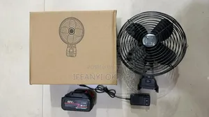 8" Powerful Rechargeable Fan With 98v Bartry