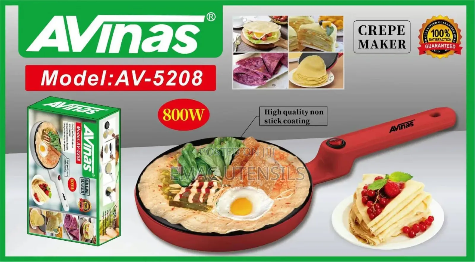 Electric Crape Making Machine