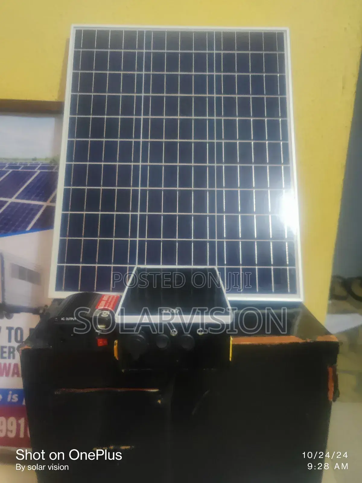 Powerbank for Fan With Solar 2 Bulbs