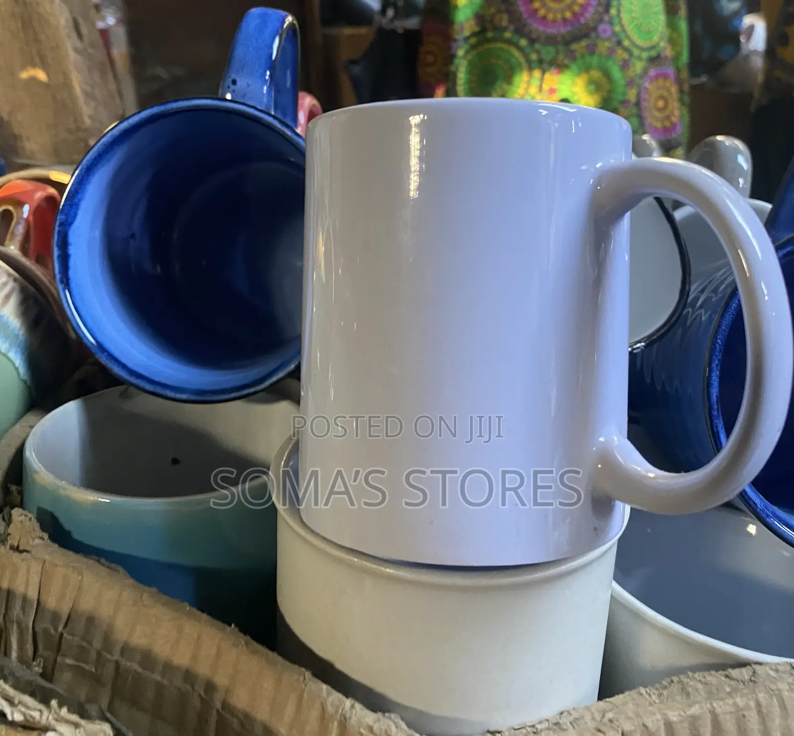 White Coated Mug