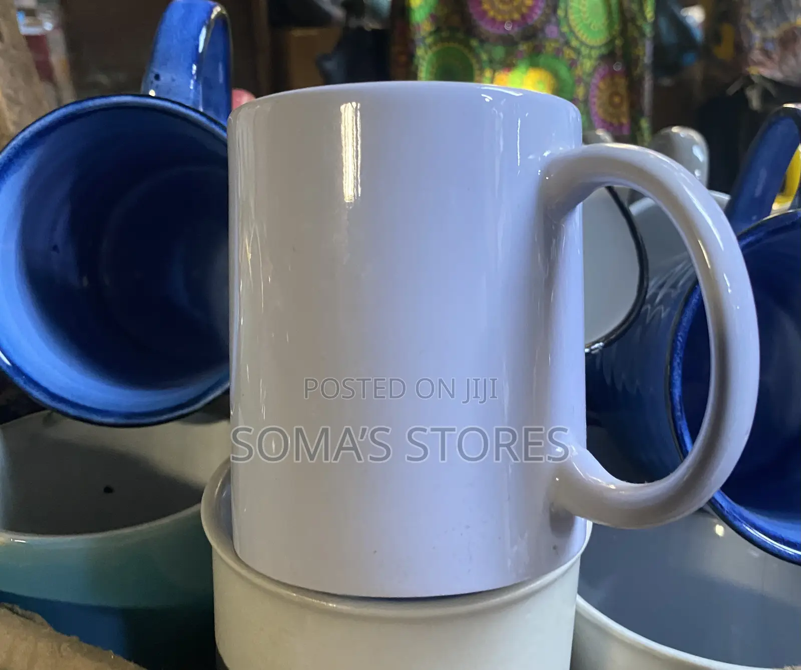 White Coated Mug