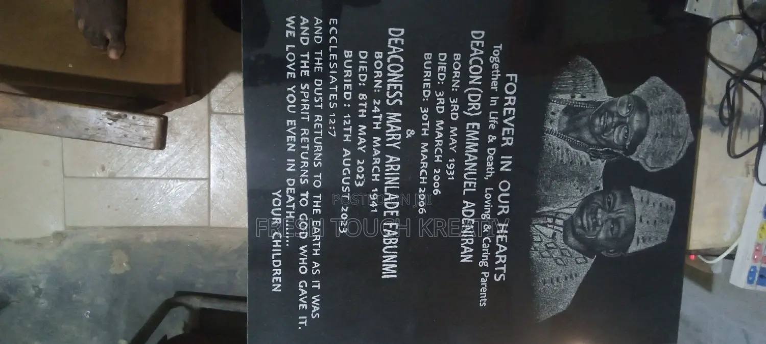Engraving Works and Marble Casting