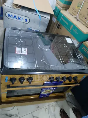 Maxi Wood 60*90 (4+2) Gas Cooker for Versatile Cooking