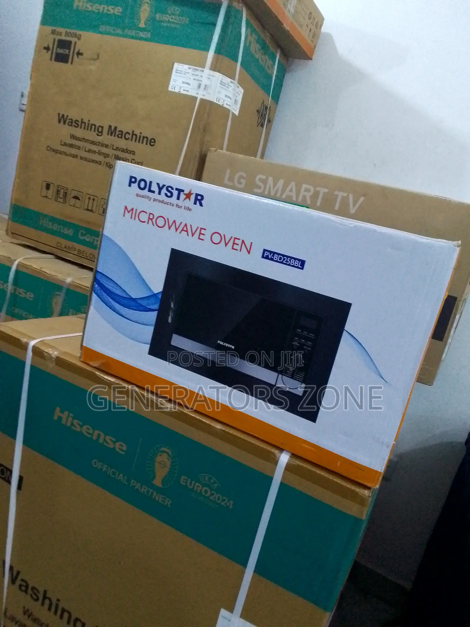 25l Polystar Built-in Microwave Oven 8 Auto Cooking Programs