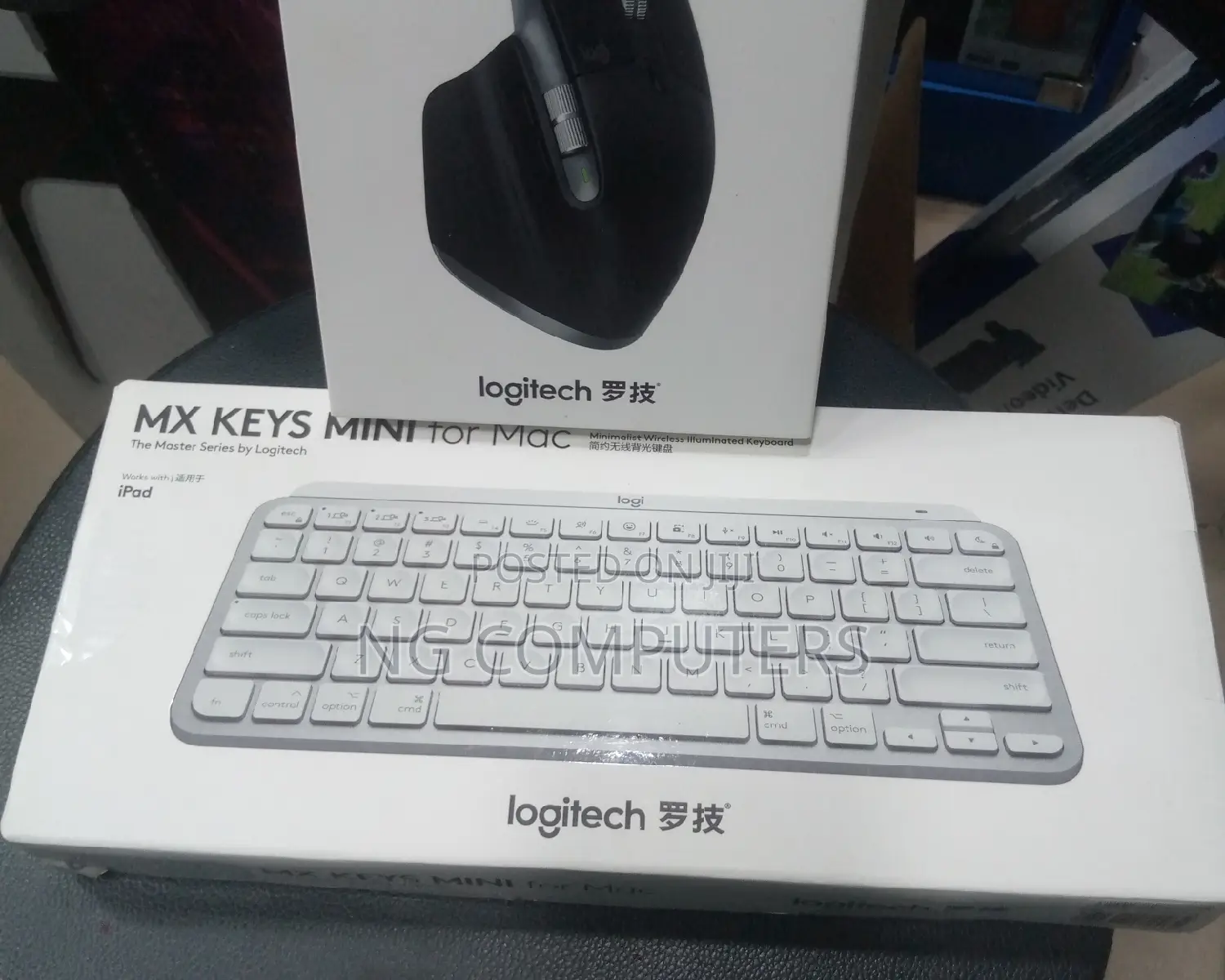 Combo Mx Keys Mini and Mx Master 3 for Mac
