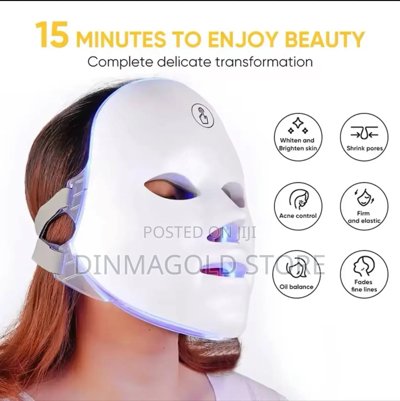 Rechargeable Facial Led Mask7