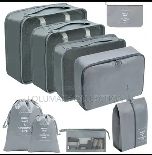 9pcs Set Travel Bag Organizer 9pcs Set Travel Organizer
