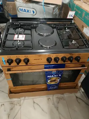 Maxi (4 Burner+2 Electric) ''Efficient Cooking'' Gas Cooker
