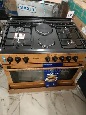 Maxi (4 Burner+2 Electric) ''High-Efficiency'' Gas Cooker