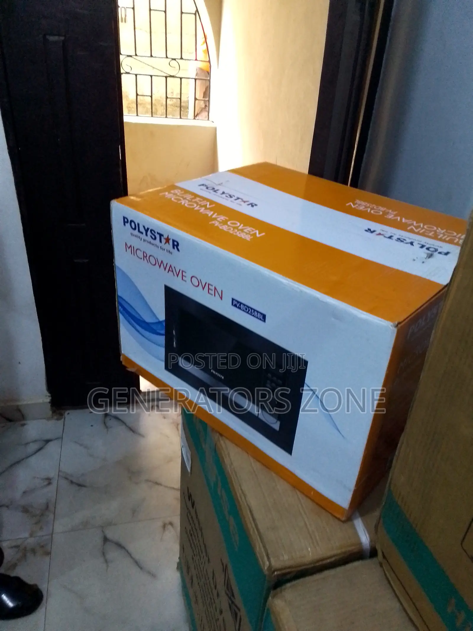 Bd255bb 25l Polystar Builtin Microwave Oven Glass Turntable in Ogba