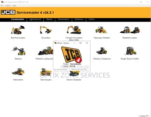 JCB Service Master Diagnostic Software For JCB