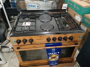 Maxi (4 Burner+2 Electric) ''Highest Grade'' Gas Cooker