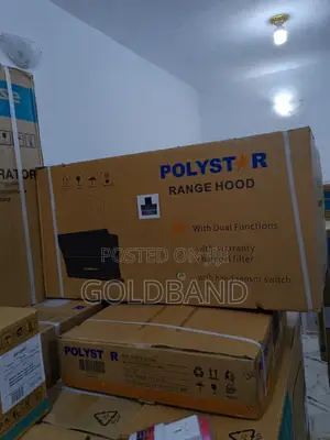 90cm Polystar Smoke Flow Range Hood