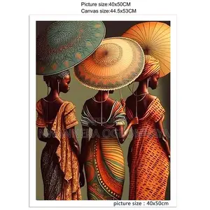 African Woman Beauty Pattern