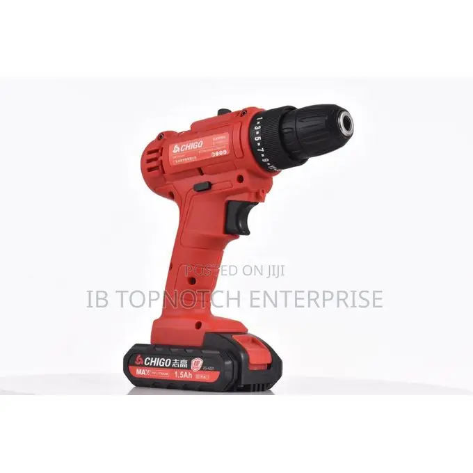 Rechargeable 3/8 Inch Handheld Power Drill Screwdriver