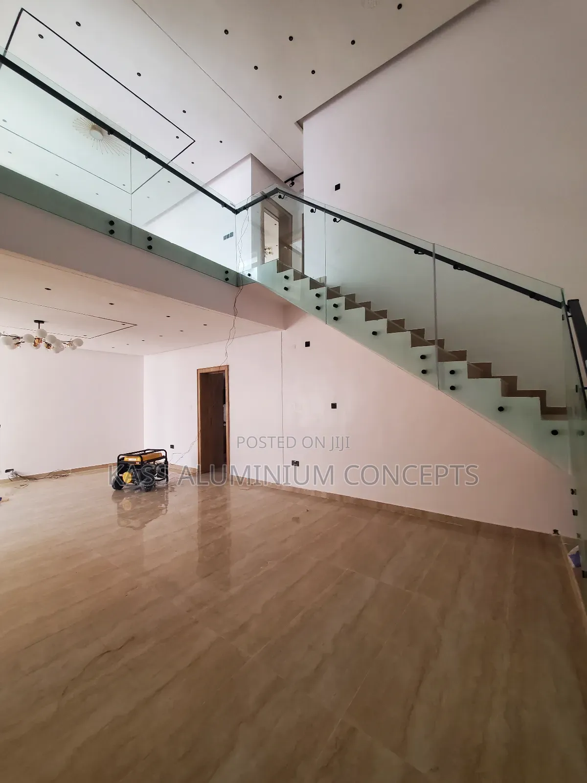 Glass Staircase Tempered