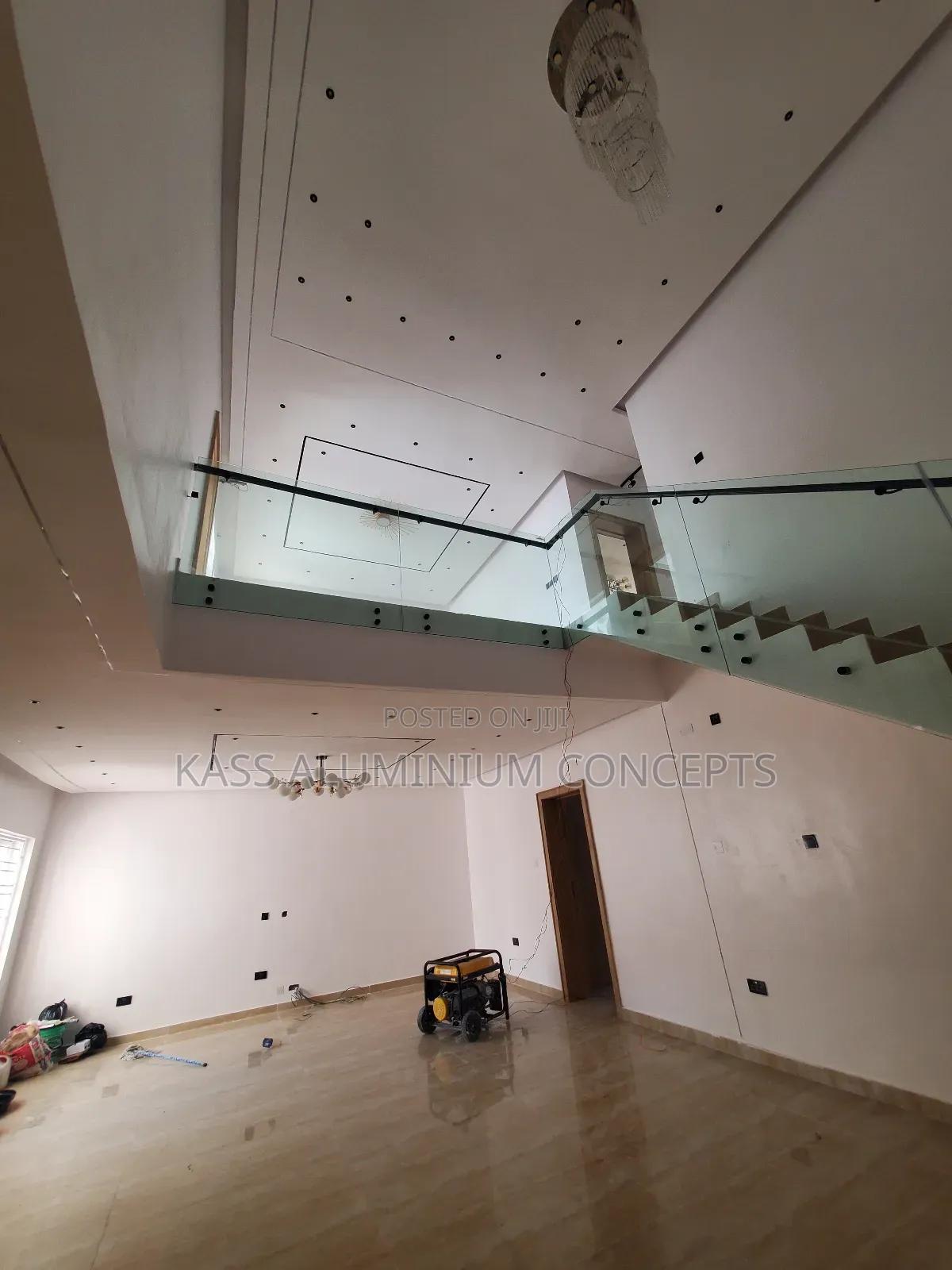 Glass Staircase Tempered