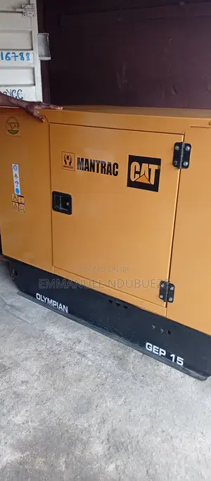 15kva U.K Used Caterpillar Soundproof Generator