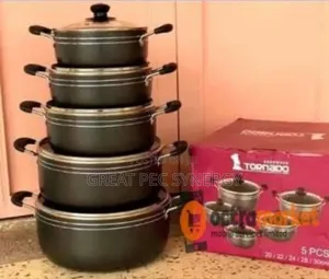 5 Sets Non Stick Pots