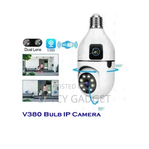 Auto-Tracking PTZ Dual Lens Bulb Camera