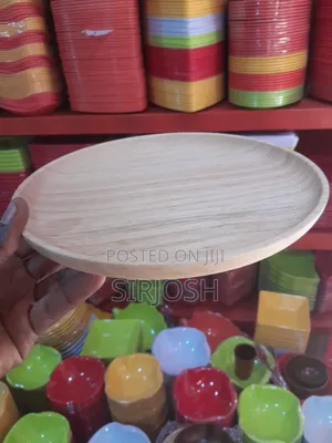 24cm Wooden Plate