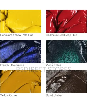 Winsor And Newton Oil Colour Bold And Vibrant Tubes 21ml 6pk
